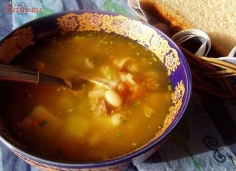 ячневой, крупы, тушеной, свинина, капуста