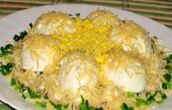 слоеный, салат