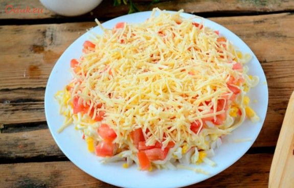 слоеный, салат