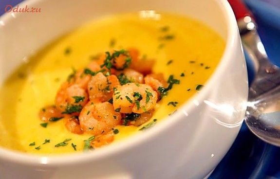 суп-крем, кукурузы