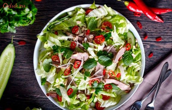 тайский, салат тайский, салат