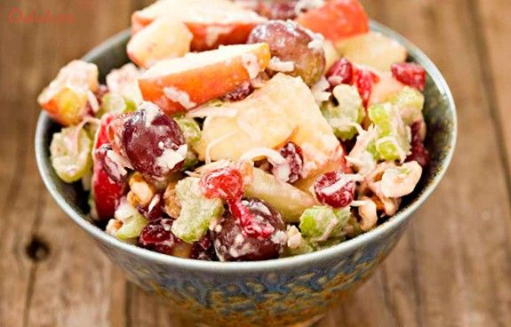 вальдорфский, салат вальдорфский, салат