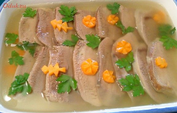 заливной, язык