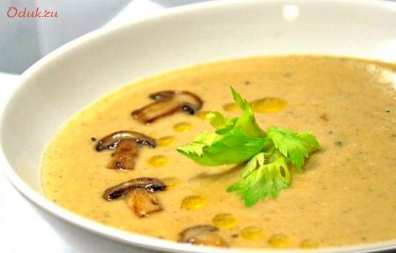 суп-пюре, грибов