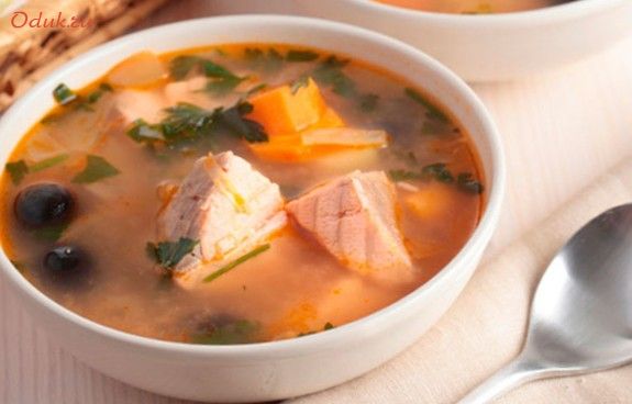 горбуши, свежим, сельдереем горбуши, свежим, сельдереем