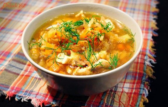 уральские, курицей, капуста