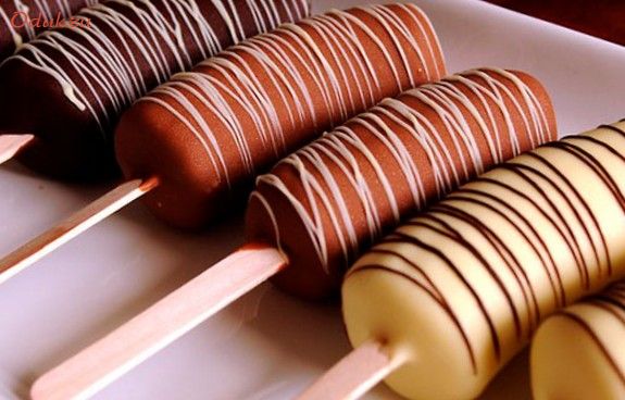 замороженные, бананы