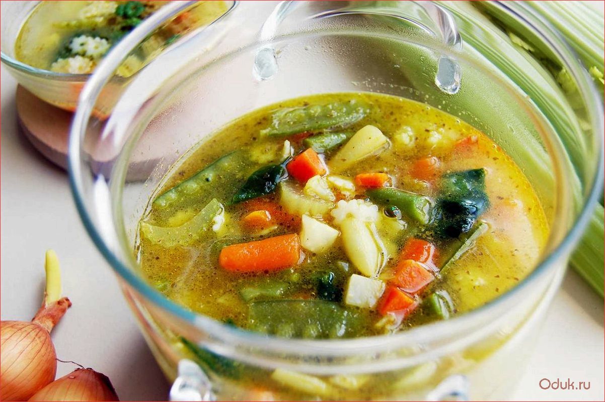 Супы овощные: вкусные рецепты и полезные свойства