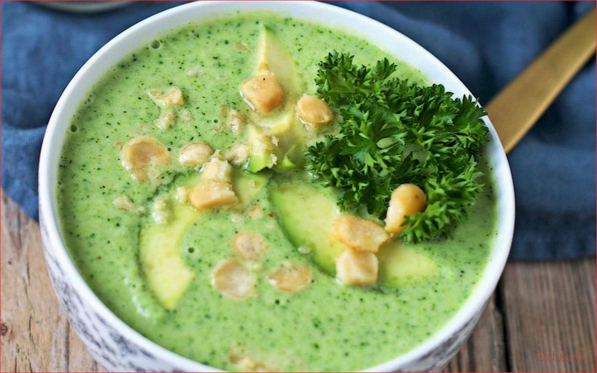 Рецепт супа брокколи