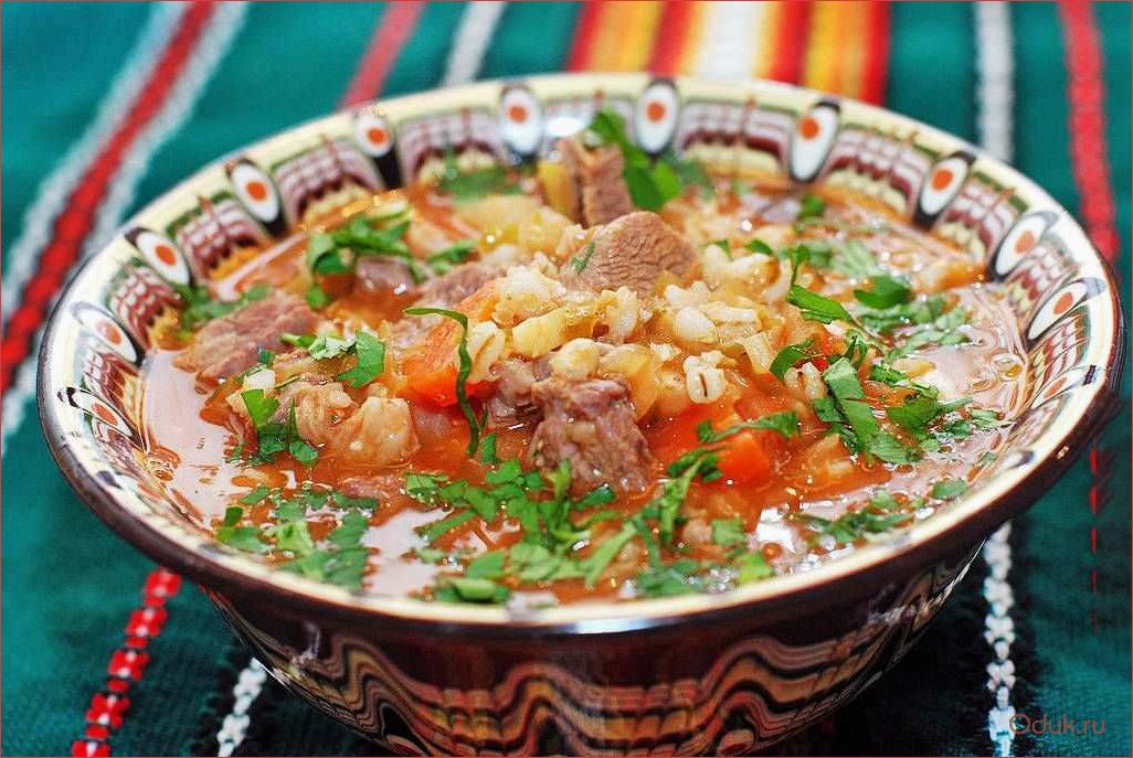 Перловка суп: простой и вкусный рецепт