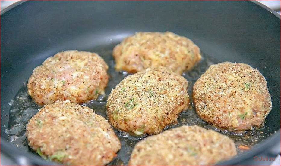 Вкусные котлеты из куриного филе на сковороде