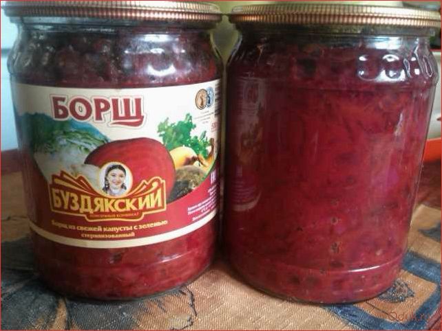 Буздякский борщ: традиционный рецепт и вариации приготовления