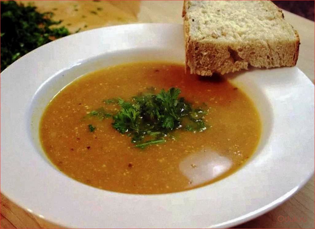 Рецепт хлебного супа