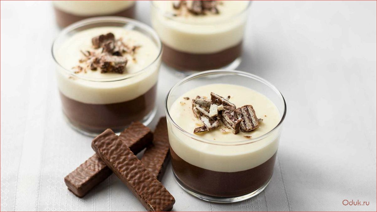 Приготовление вкусного и нежного шоколадно-ванильного крема без особых усилий