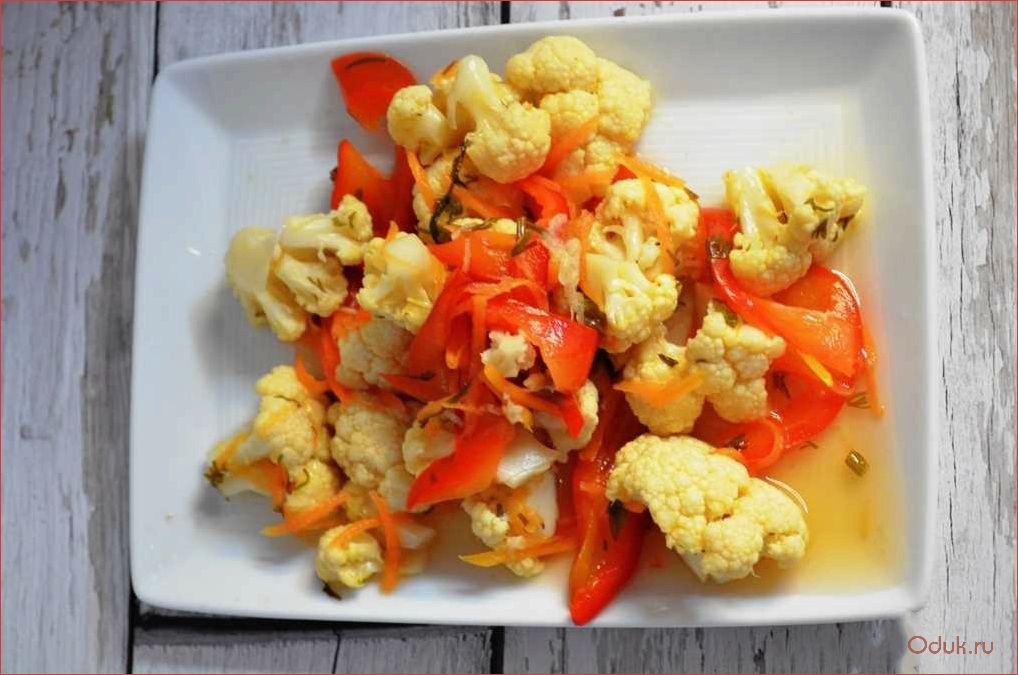 (цветная, капуста, по-корейски, простой, вкусный) Цветная капуста по-корейски — простой и вкусный рецепт приготовления этого оригинального блюда