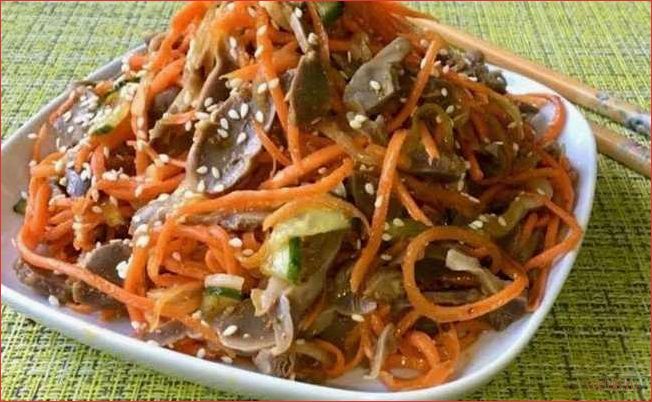 (куриных, желудков, по-корейски, подробный, рецепт) Хе из куриных желудков по-корейски — подробный рецепт приготовления в домашних условиях