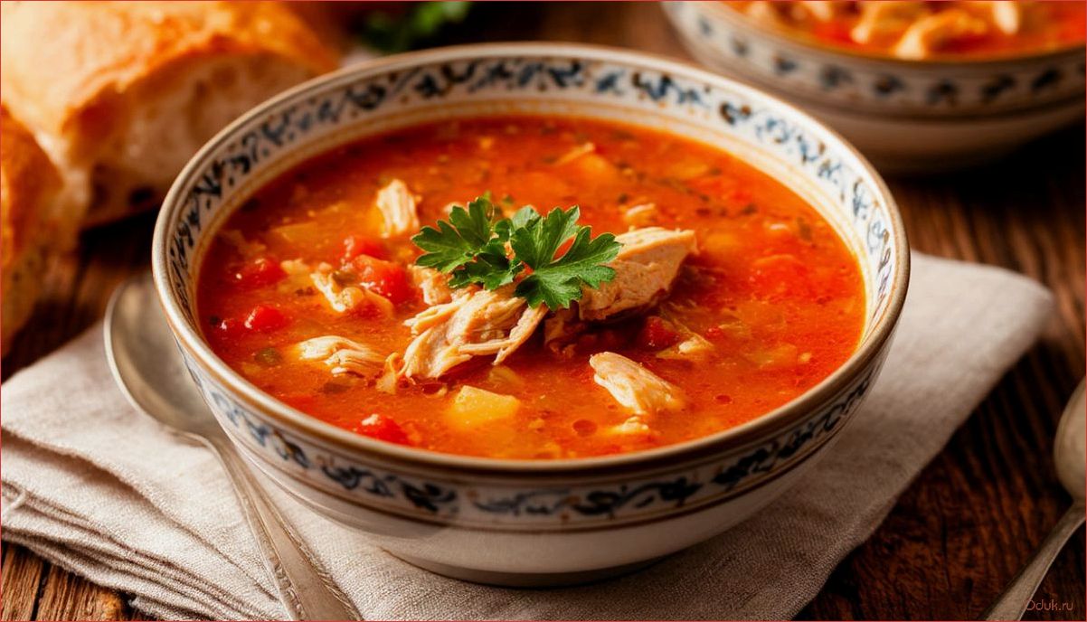 (сытная, сборная, классическая, мясная, солянка) Сытная сборная классическая мясная солянка с сосисками и копчёностями на каждый день