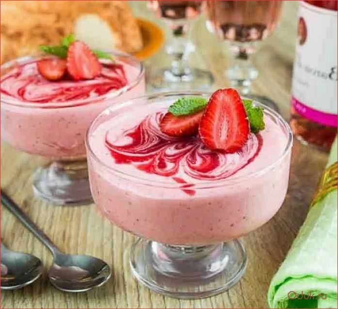 Ягодный крем — вкусное и полезное десертное удовольствие для всей семьи