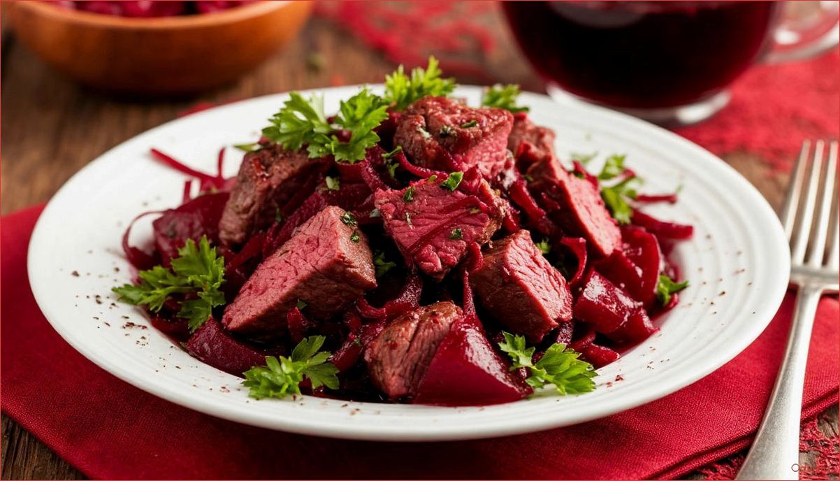 Маринованная свекла за 30 минут простой рецепт для быстрого приготовления