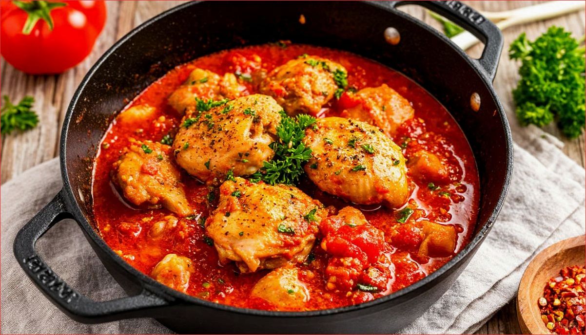 (приготовить, классическое, чахохбили, курицы, грузински) Как приготовить классическое чахохбили из курицы по грузински на сковороде