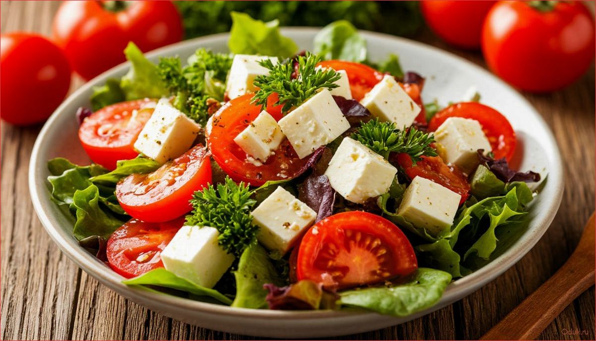 Рецепт простого и вкусного салата из свежих помидоров и лука для летнего стола