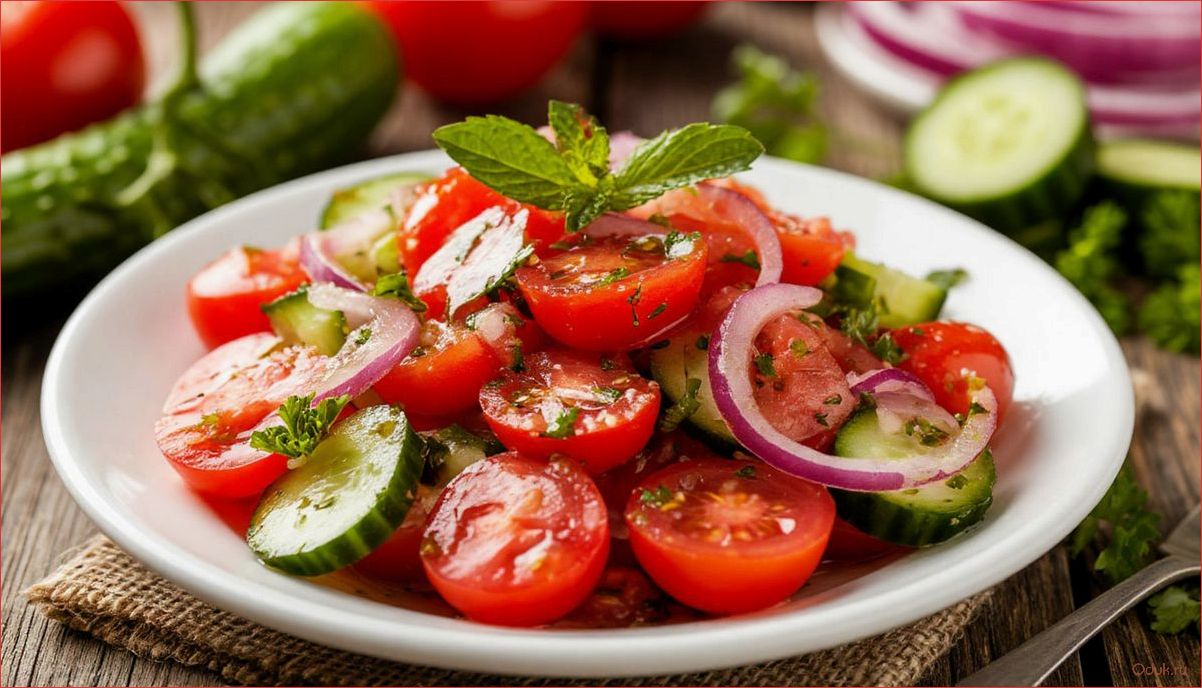 Салат с жареными помидорами рецепт с изысканным вкусом и простыми ингредиентами